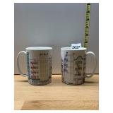 KATE SPADE NEW YORK LENOX MUGS, HOPSCOTCH DRIVE