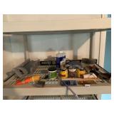 WOODWORKING SUPPLIES, INCLUDES MITER BOX, HAND