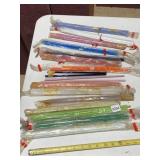 ASSORTED STAINED GLASS SUPPLIES, INCLUDES GLASS