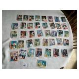 TOPPS BASEBALL CARDS, ASSORTED PLAYERS, MLB,
