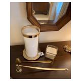 CANDLE ACCESSORIES, INCLUDES GLASS CYLINDER,