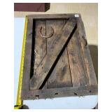RECLAIMED WOOD WALL DECOR, BARN DOOR STYLE,