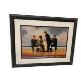JACK VETTRIANO PRINT, THE SINGING BUTLER STYLE,