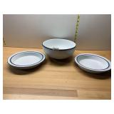 DANSK BISTRO DINNERWARE, SERVING BOWL, PAIR OF