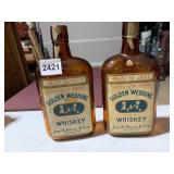 JOS S FINCH & CO GOLDEN WEDDING PURE RYE WHISKEY