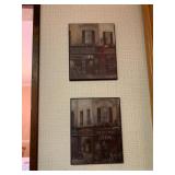 DECORATIVE WALL ART, FRENCH CAFE THEME, PRINTED