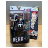 TOYNAMI BLEACH RENJI ABARAI ACTION FIGURE, SHONEN