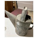 DOVER GALVANIZED STEEL WATERING CAN, METAL