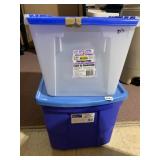 SUNSHINE HOME PRODUCTS STORAGE CRATE, CLEAR