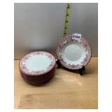 STAFFORDSHIRE ENGRAVINGS YULETIDE PATTERN
