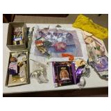 ASSORTED CRAFT SUPPLIES, INCLUDES EMBROIDERY