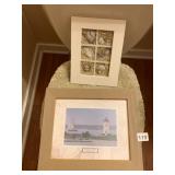 INCLUDES NAUTICAL HARBOR PRINT, EDGARTOWN HARBOR,