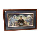 RON DICIANNI PRAYING FOR PEACE PRINT, GEORGE W