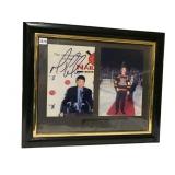 MARIO LEMIEUX SIGNED PHOTO, WHEELING NAILERS