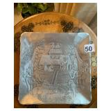 WENDELL AUGUST FORGE, HANDMADE ALUMINUM TRAY,