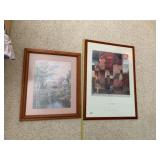PAUL KLEE PRINTS, ROTE UND WEISSE KUPPELN,