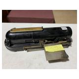 TODD PROTECTOGRAPH CHECK WRITER, CAST IRON, CRANK