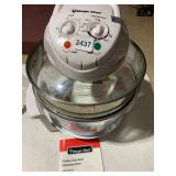 MAGIC CHEF 3-GALLON GLASS BOWL CONVECTION OVEN,