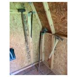 HAND TOOLS, INCLUDES SEARS PICK MATTOCK,