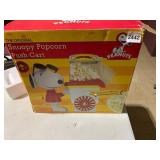 SNOOPY POPCORN PUSH CART, PEANUTS BY SCHLEICH,