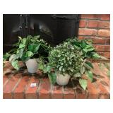 ARTIFICIAL GREENERY, INCLUDES POTTED TRAILING