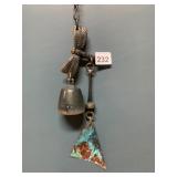 OLD TOWN, CAST METAL DRAGONFLY WIND CHIME,