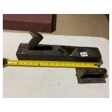 WOODEN HAND PLANE, ADJUSTABLE BLADE, INCLUDES