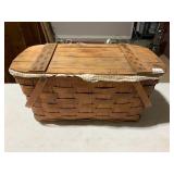 WOV-N-WOOD BY JERYWIL PICNIC BASKET, WOVEN WOOD