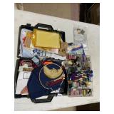 PLASTIC CARRYING CASE, EMBROIDERY FLOSS