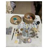 ACRYLIC PAINTS, WOODEN CUTOUTS, DECORATIVE