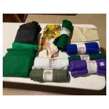 JO-ANN FABRIC REMNANTS, ASSORTED COLORS,