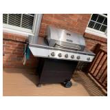 NEXGRILL GAS GRILL, STAINLESS STEEL LID,