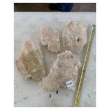 NATURAL SELENITE CRYSTAL SLABS, TRANSLUCENT,