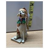 JIM SHORE HEARTWOOD CREEK DOG ORNAMENT, SANTA