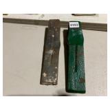 CAST IRON SPLITTING WEDGES, METAL CONSTRUCTION,