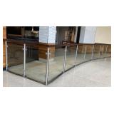 STAINLESS STEEL AND GLASS RAILING SYSTEM
