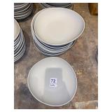10 G.E.T. MELAMINE BOWLS, B-4500, OFF-WHITE, NSF