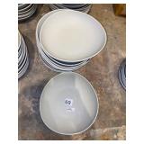 10 G.E.T. MELAMINE BOWLS, B-4500, OFF-WHITE, NSF