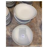 10 G.E.T. MELAMINE BOWLS, B-4500, OFF-WHITE, NSF