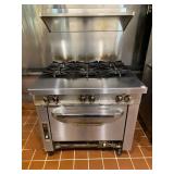 SOUTHBEND PLATINUM SERIES COMMERCIAL GAS RANGE,