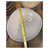 10 G.E.T. MELAMINE BOWLS, B-4500, MATTE FINISH,