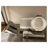 GLOBE COMMERCIAL FOOD SLICER, CAST ALUMINUM