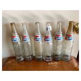 PEPSI-COLA GLASS BOTTLES, 16 FL OZ