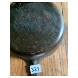 WAGNER WARE SIDNEY CAST IRON SKILLET, MARKED