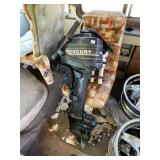 MERCURY 9.9 OUTBOARD BOAT MOTOR W/ TILLER HANDLE,