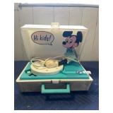 GENERAL ELECTRIC MICKEY MOUSE RECORD PLAYER,