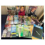 ASSORTED GOLF MAGAZINE ISSUES, ELLE MAGAZINES,
