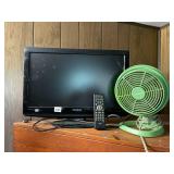 MEMOREX 21.6 IN LCD TV/DVD COMBO, REMOTE CONTROL,