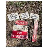 ASSORTED SIGNS