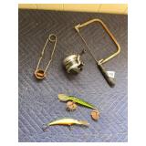 ZEBCO RHINO TOUGH 33 FISHING REEL, HACKSAW,